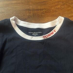 VINTAGE Tommy Hilfiger Navy Tee